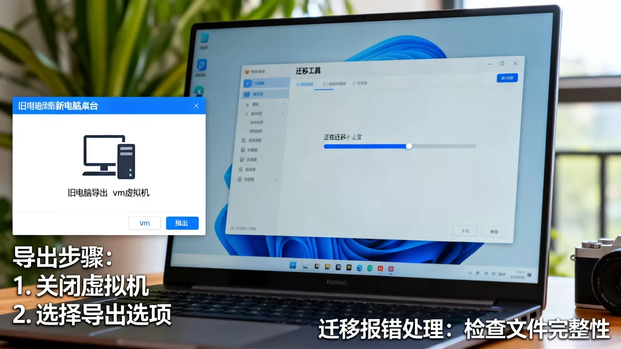 vm虚拟机导出后如何在新电脑正常打开,迁移报错怎么办? vm虚拟机导出后如何在新电脑正常打开,迁移报错怎么办?