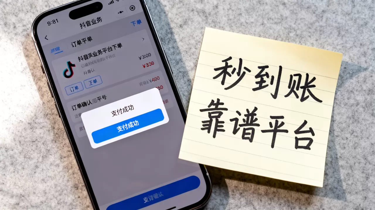 抖音业务平台下单真能秒到账吗,哪个平台最靠谱? 抖音业务平台下单真能秒到账吗,哪个平台最靠谱?