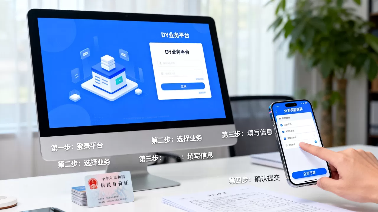 DY业务平台自助平台业务下单怎么操作?,有哪些流程? DY业务平台自助平台业务下单怎么操作?,有哪些流程?