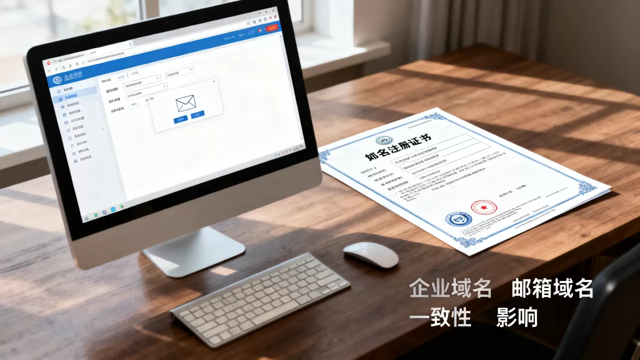 企业域名和公司邮箱域名必须一致吗,不一致有什么影响? 企业域名和公司邮箱域名必须一致吗,不一致有什么影响?