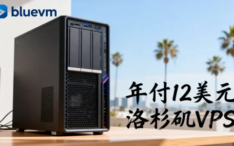 bluevm年付12美元值不值，洛杉矶VPS怎么样？