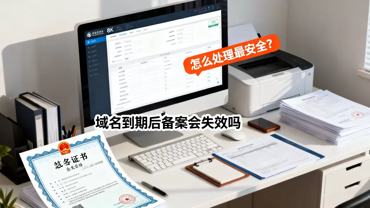 域名到期后备案会失效吗,怎么处理最安全? 域名到期后备案会失效吗,怎么处理最安全?