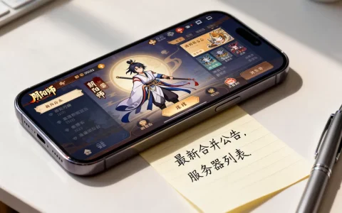 阴阳师合并哪些服务器，怎么查询最新合并公告？