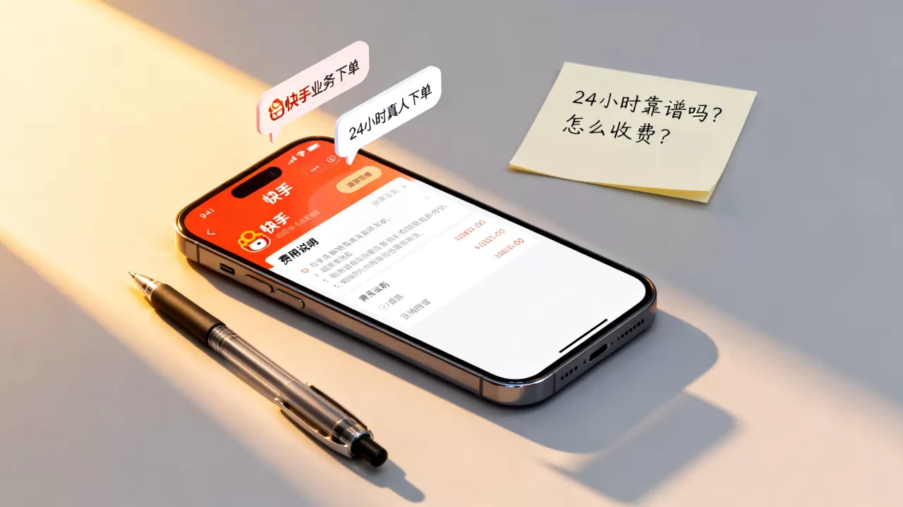 快手业务真人下单24小时靠谱吗,怎么收费? 快手业务真人下单24小时靠谱吗,怎么收费?