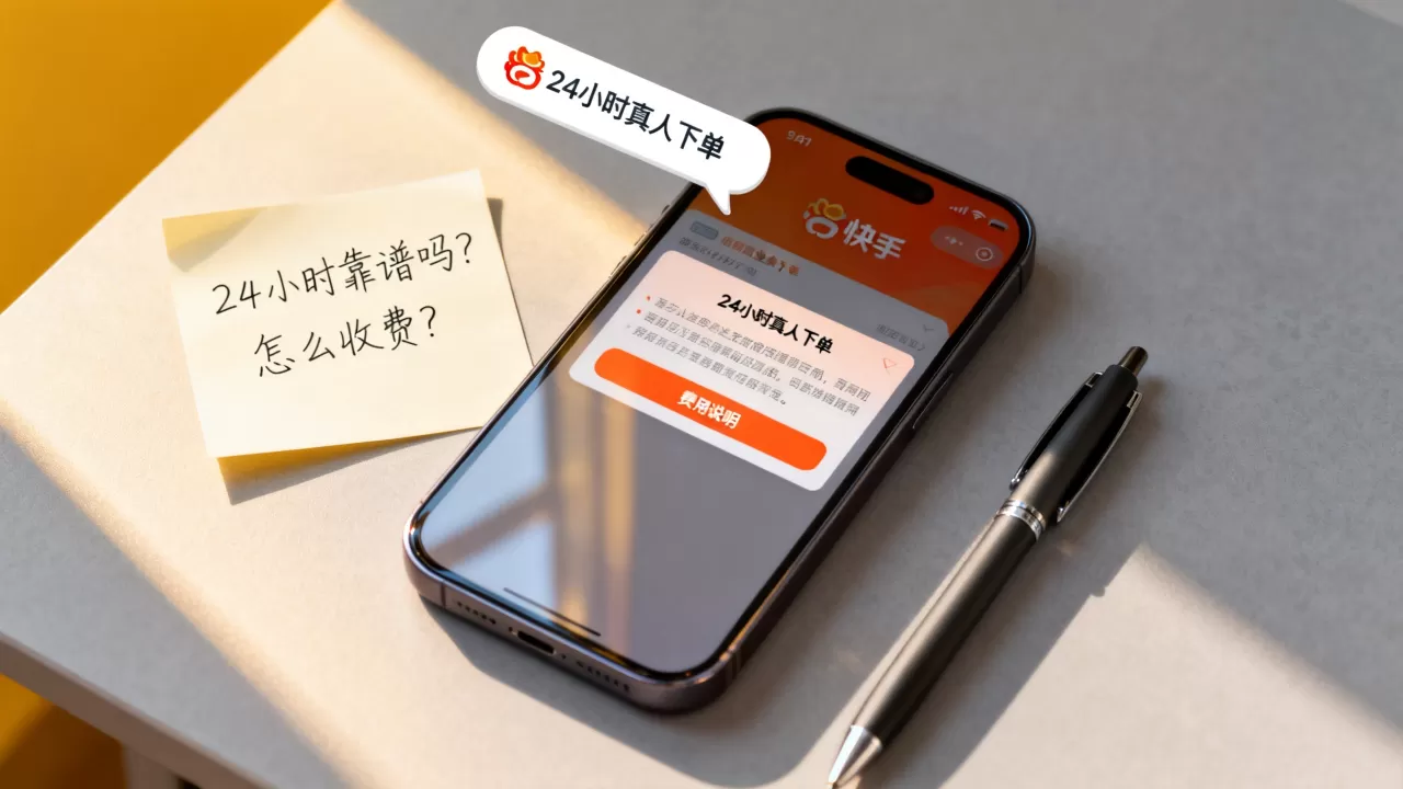 快手业务真人下单24小时靠谱吗,怎么收费? 快手业务真人下单24小时靠谱吗,怎么收费?