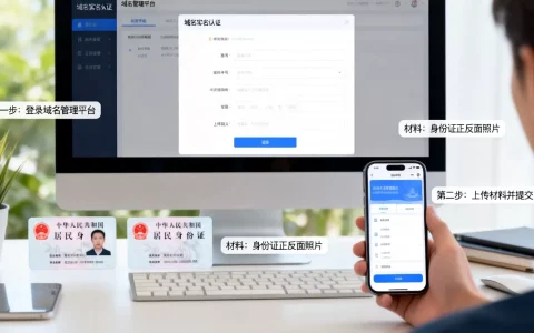 域名实名认证怎么操作？，需要准备什么材料？