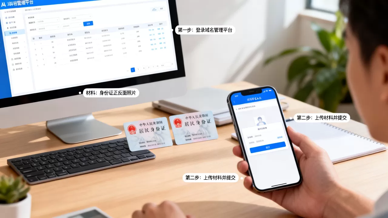 域名实名认证怎么操作?,需要准备什么材料? 域名实名认证怎么操作?,需要准备什么材料?