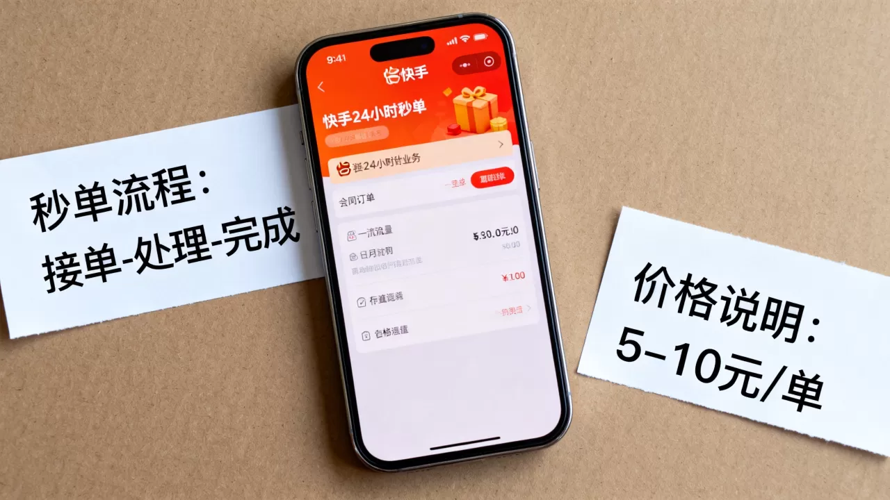 快手24小时秒单业务靠谱吗,多少钱一单? 快手24小时秒单业务靠谱吗,多少钱一单?