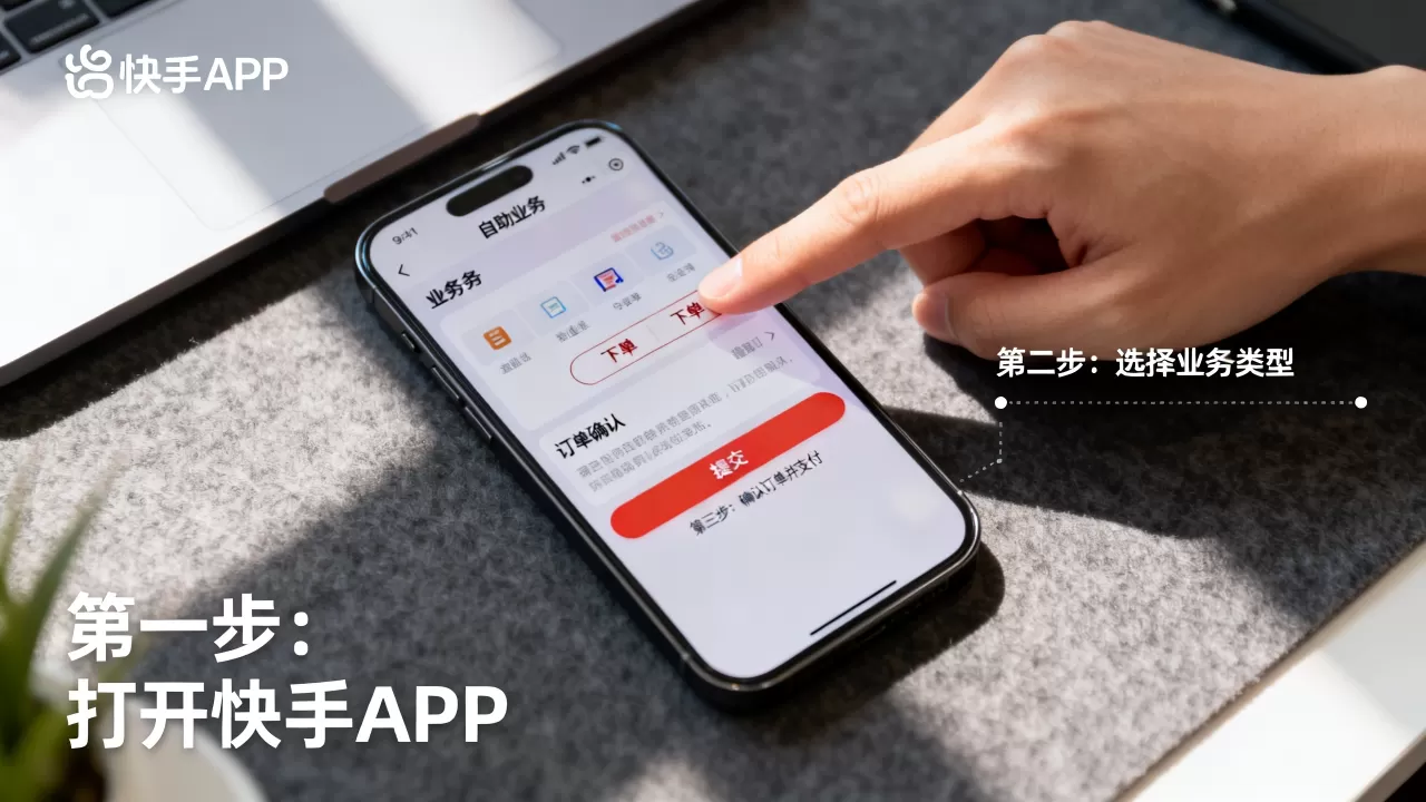 快手平台自助业务怎么下单,有哪些步骤? 快手平台自助业务怎么下单,有哪些步骤?