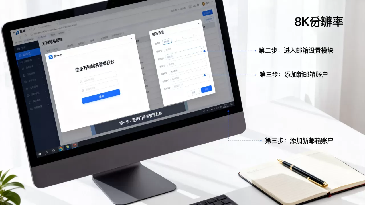 万网域名如何创建域名邮箱?新手操作步骤有哪些? 万网域名如何创建域名邮箱?新手操作步骤有哪些?
