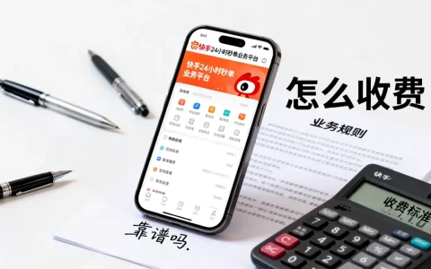快手24小时秒单业务平台靠谱吗，怎么收费