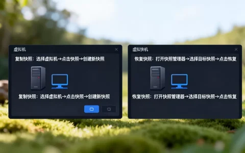 虚拟机复制快照怎么操作？，虚拟机快照如何恢复？