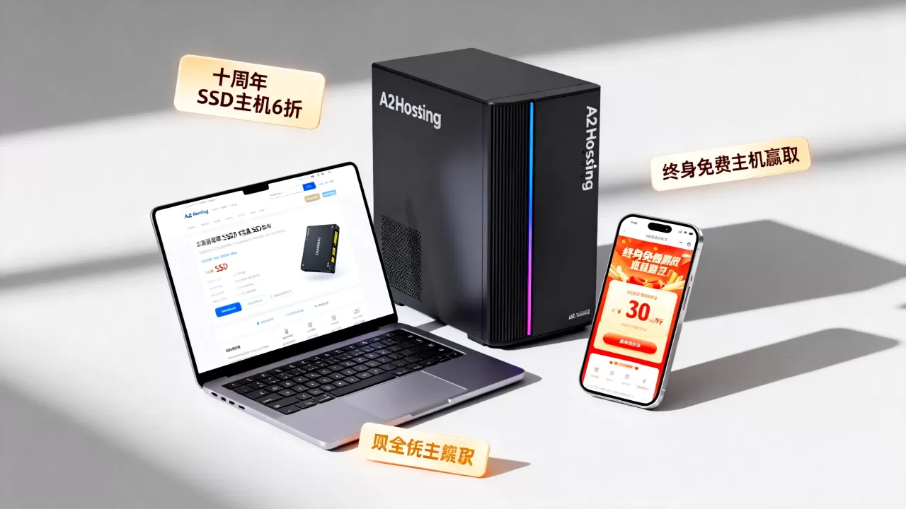 A2Hosting十周年SSD主机6折怎么买?,终身免费主机如何赢取? A2Hosting十周年SSD主机6折怎么买?,终身免费主机如何赢取?