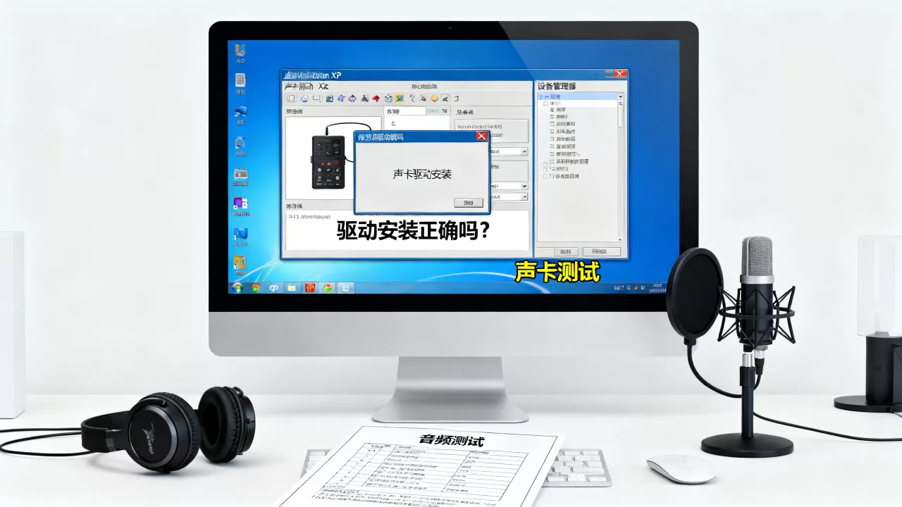虚拟机xp声卡没声音?驱动安装正确吗? 虚拟机xp声卡没声音?驱动安装正确吗?
