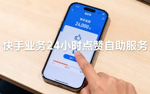 快手业务24小时点赞自助服务
