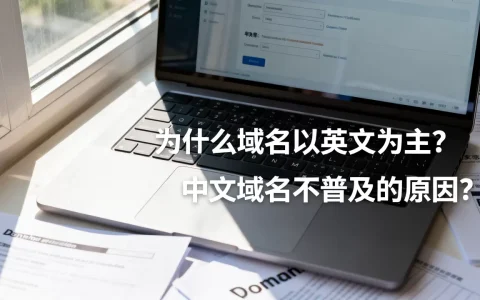 为什么现在域名还是英文为主，中文域名不普及是什么原因？