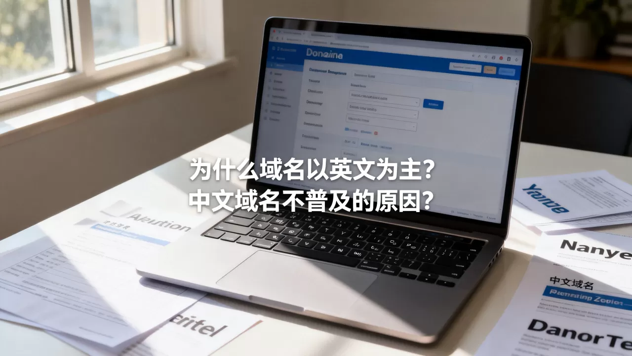 为什么现在域名还是英文为主,中文域名不普及是什么原因? 为什么现在域名还是英文为主,中文域名不普及是什么原因?