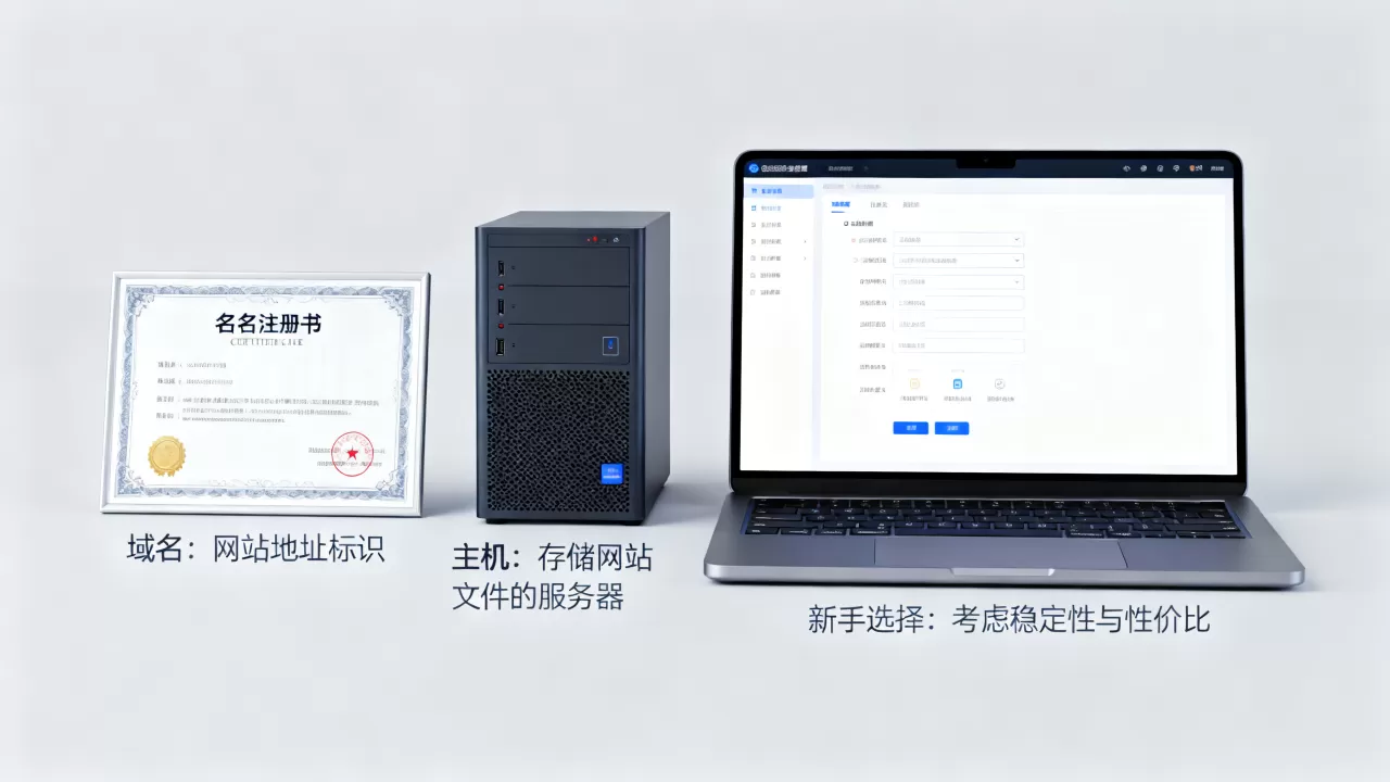 域名和主机有啥区别?新手怎么选不踩坑? 域名和主机有啥区别?新手怎么选不踩坑?