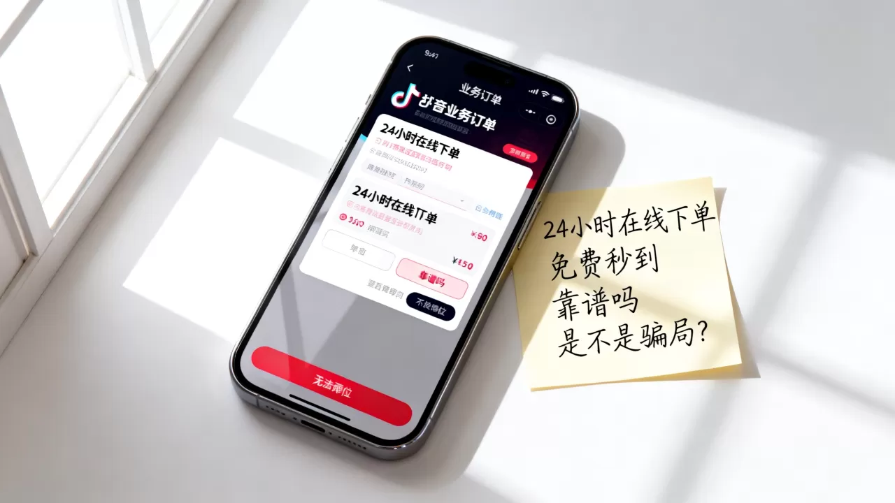 抖音业务24小时在线下单免费秒到靠谱吗,是不是骗局? 抖音业务24小时在线下单免费秒到靠谱吗,是不是骗局?