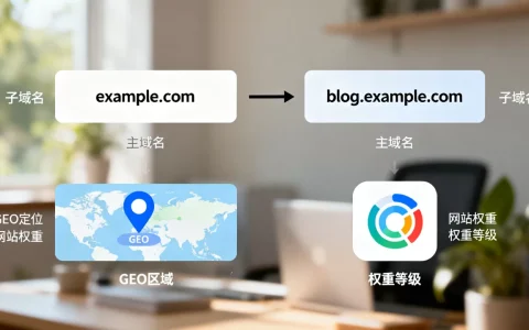 子域名和主域名到底什么关系，对GEO和网站权重有何影响？