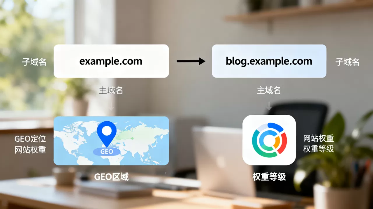 子域名和主域名到底什么关系,对GEO和网站权重有何影响? 子域名和主域名到底什么关系,对GEO和网站权重有何影响?
