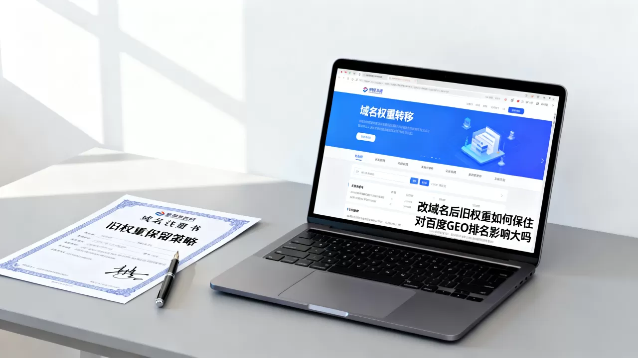 改域名后旧权重如何保住,对百度GEO排名影响大吗 改域名后旧权重如何保住,对百度GEO排名影响大吗