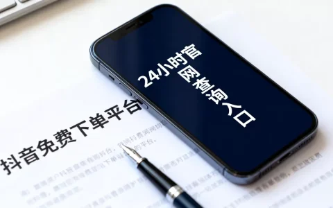 抖音免费下单平台靠谱吗，24小时官网查询入口？