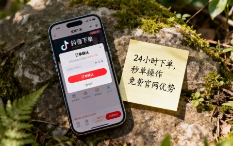 抖音业务24小时下单秒单怎么操作？,免费官网优势在哪？