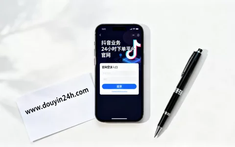 抖音业务24小时下单平台官网登录入口