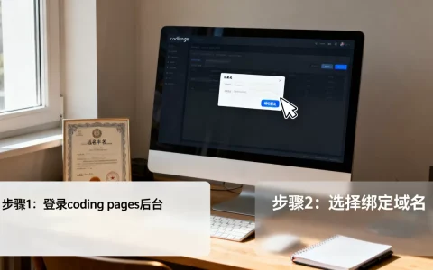 coding pages 绑定域名教程，新手必看操作步骤详解？
