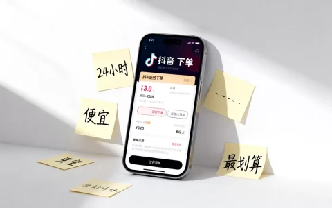 抖音业务下单24小时便宜吗，哪里下单最划算？
