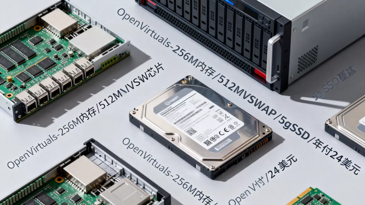 OpenVirtuals-256M内存/512MVSWAP//5gSSD/年付24美元 OpenVirtuals-256M内存/512MVSWAP//5gSSD/年付24美元