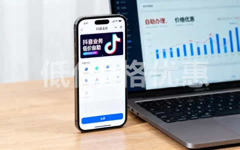 抖音业务低价自助