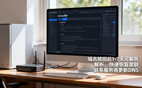 域名赎回后多久能解析，如何快速恢复网站访问？