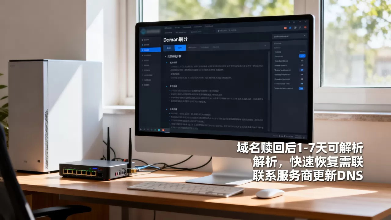 域名赎回后多久能解析,如何快速恢复网站访问? 域名赎回后多久能解析,如何快速恢复网站访问?