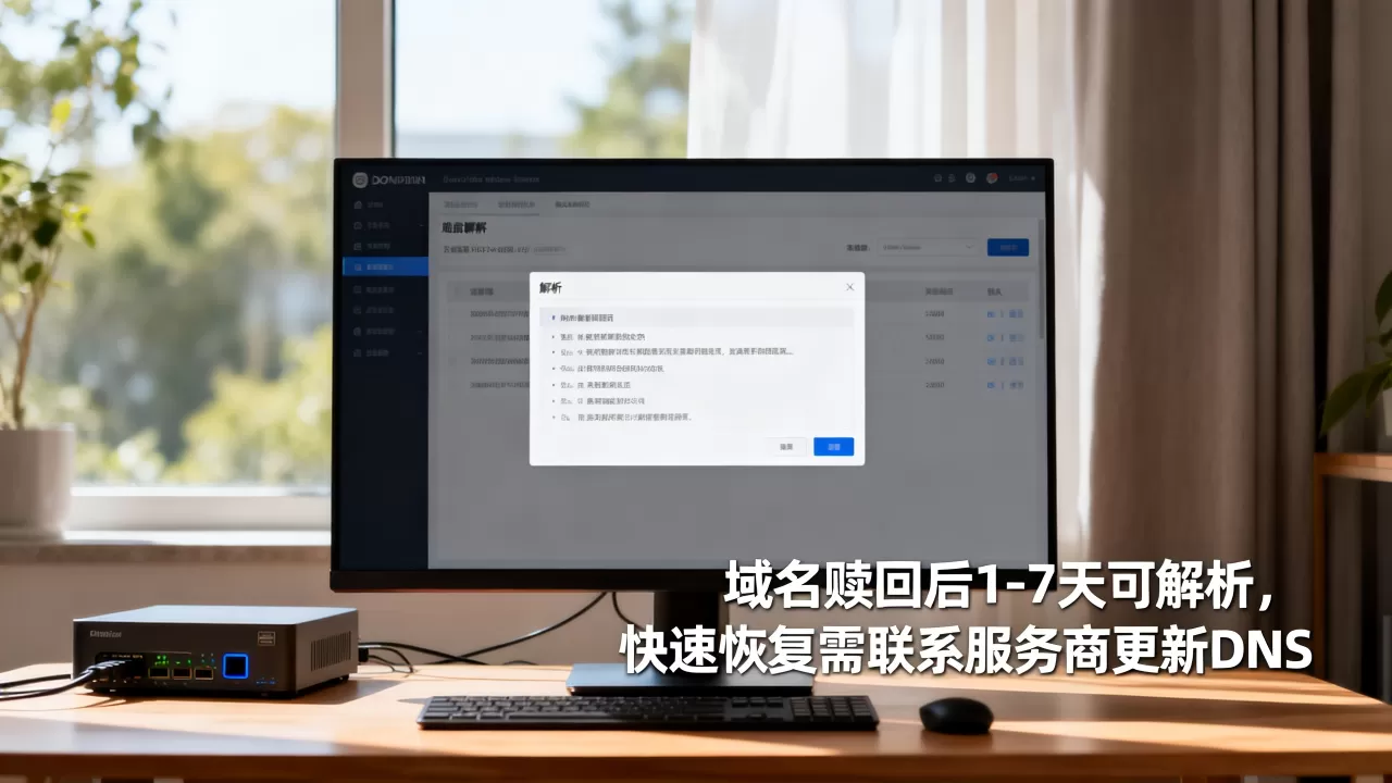 域名赎回后多久能解析,如何快速恢复网站访问? 域名赎回后多久能解析,如何快速恢复网站访问?