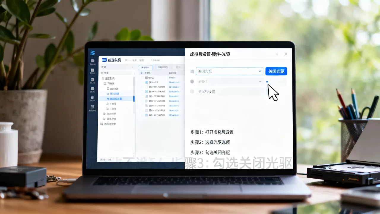 如何关闭虚拟机光驱?,虚拟机禁光驱设置方法? 如何关闭虚拟机光驱?,虚拟机禁光驱设置方法?