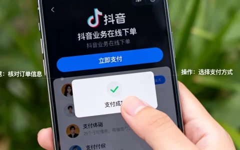 抖音业务在线下单秒到账需要注意什么，怎么操作？