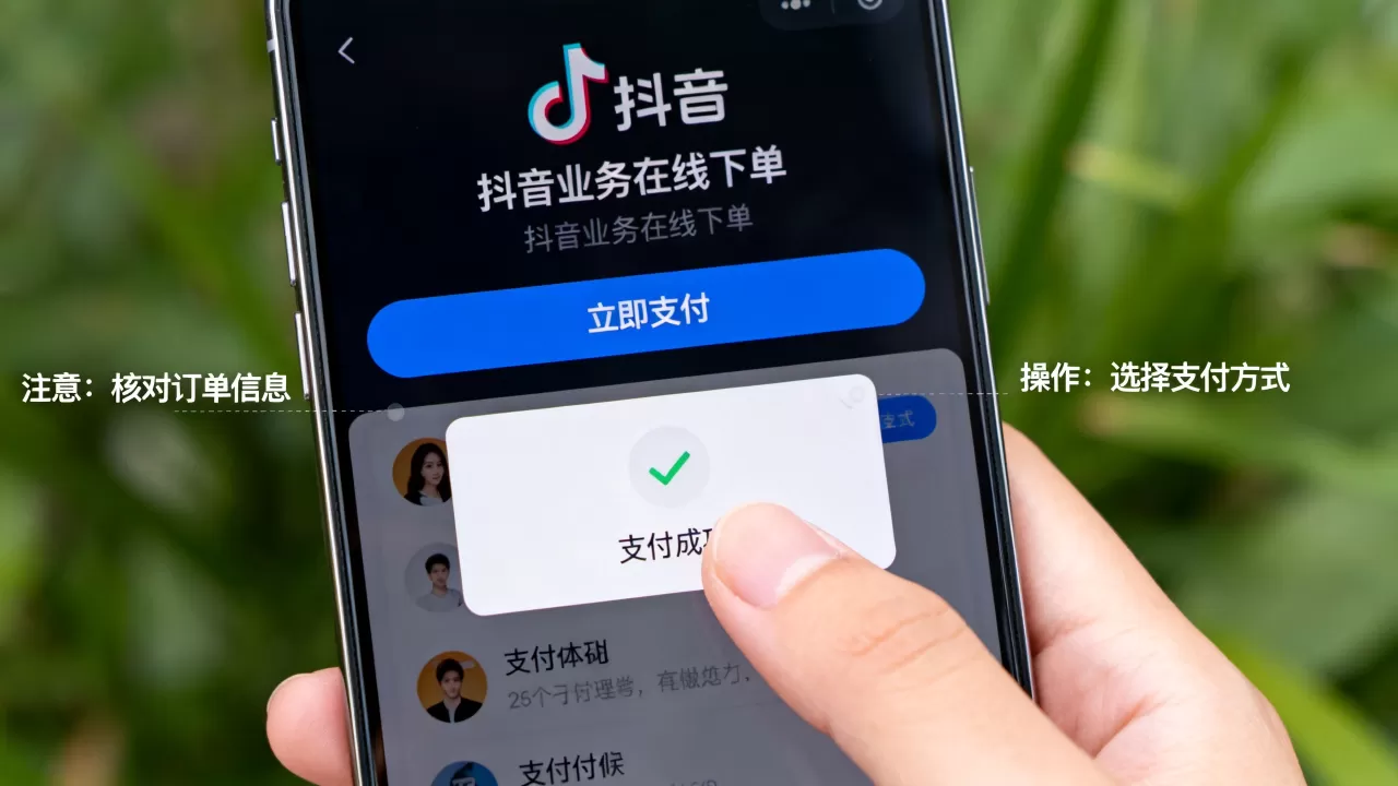 抖音业务在线下单秒到账需要注意什么,怎么操作? 抖音业务在线下单秒到账需要注意什么,怎么操作?