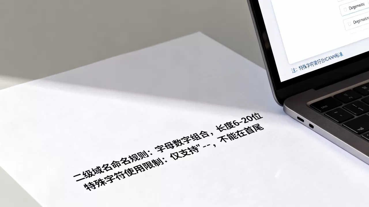 二级域名命名规则有哪些?,特殊字符能用吗 二级域名命名规则有哪些?,特殊字符能用吗