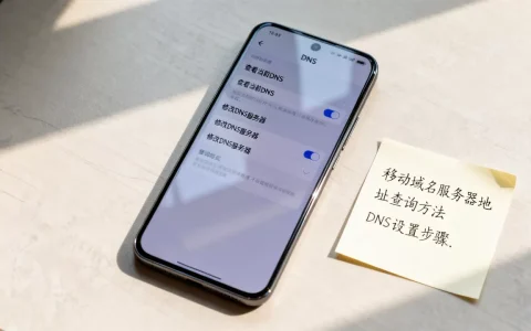 移动域名服务器地址怎么查？DNS设置方法有哪些？