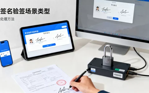 密评关注的签名验签场景有哪些类型，该怎么处理？