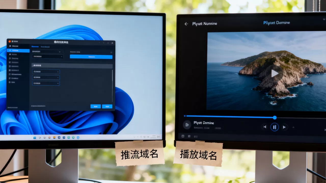 推流域名和播放域名有什么区别? 推流域名和播放域名有什么区别?