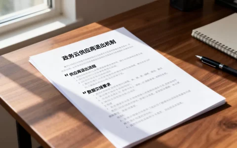 政务云建设里供应商退出机制如何写，有哪些注意事项？