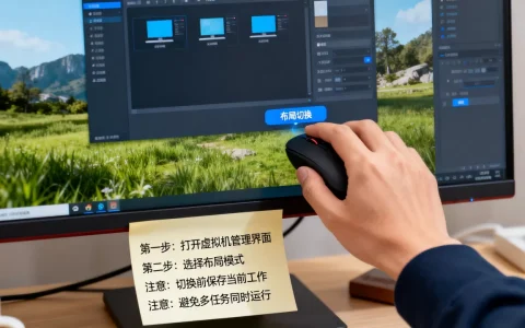 虚拟机布局如何切换？有哪些操作步骤和注意事项？