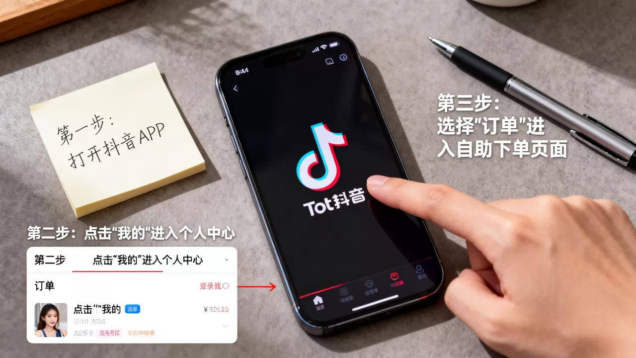 抖音24小时全自助下订单怎么操作 抖音24小时全自助下订单怎么操作