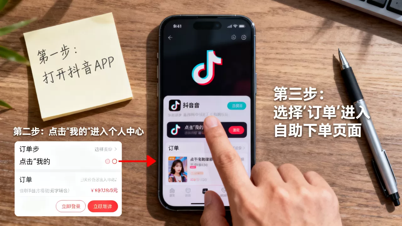 抖音24小时全自助下订单怎么操作 抖音24小时全自助下订单怎么操作