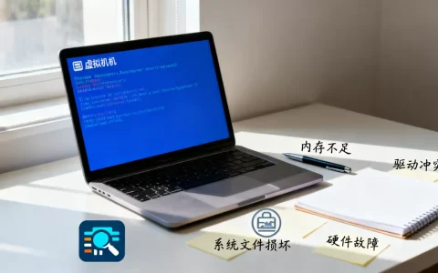 虚拟机蓝屏怎么解决？常见原因及排查方法有哪些？