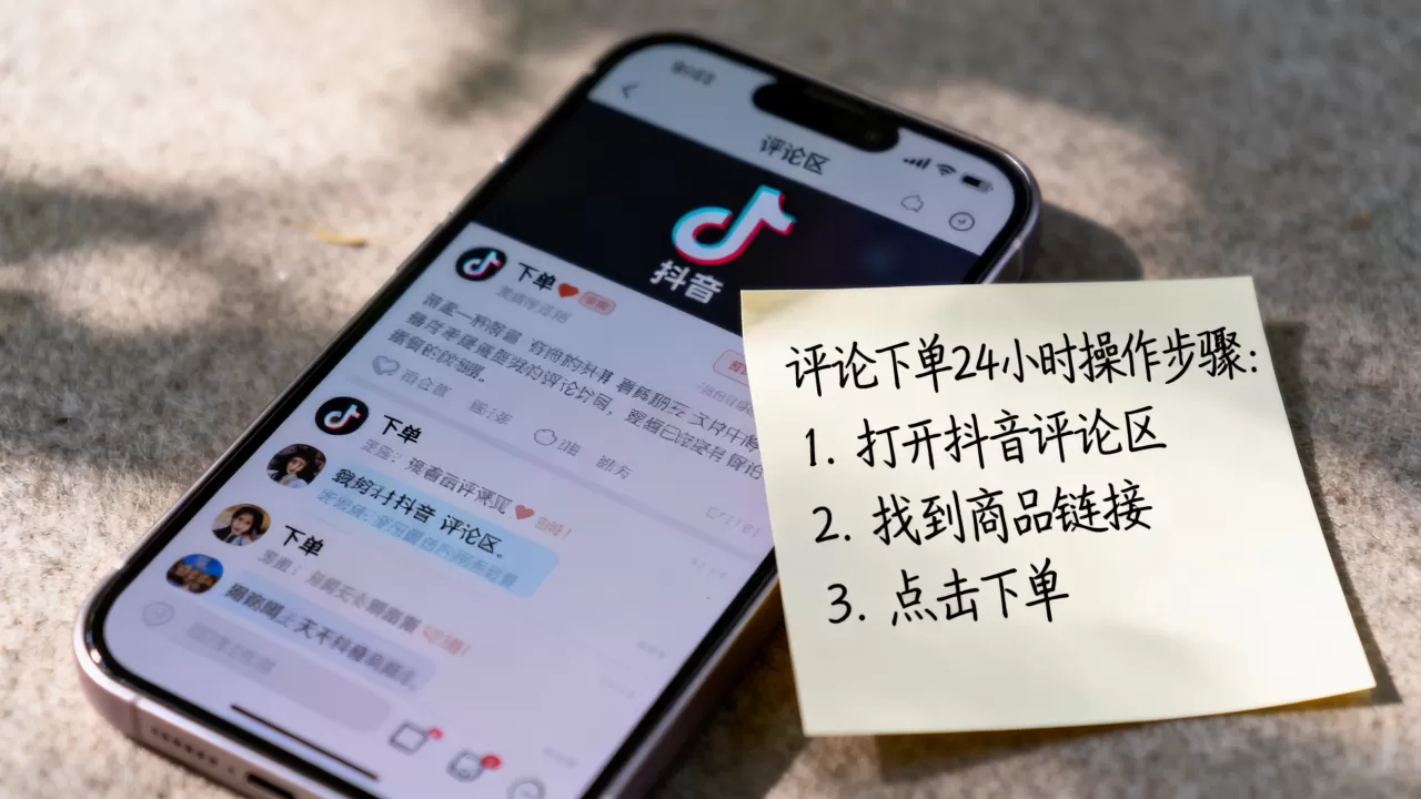 抖音评论下单24小时是什么意思,如何操作? 抖音评论下单24小时是什么意思,如何操作?