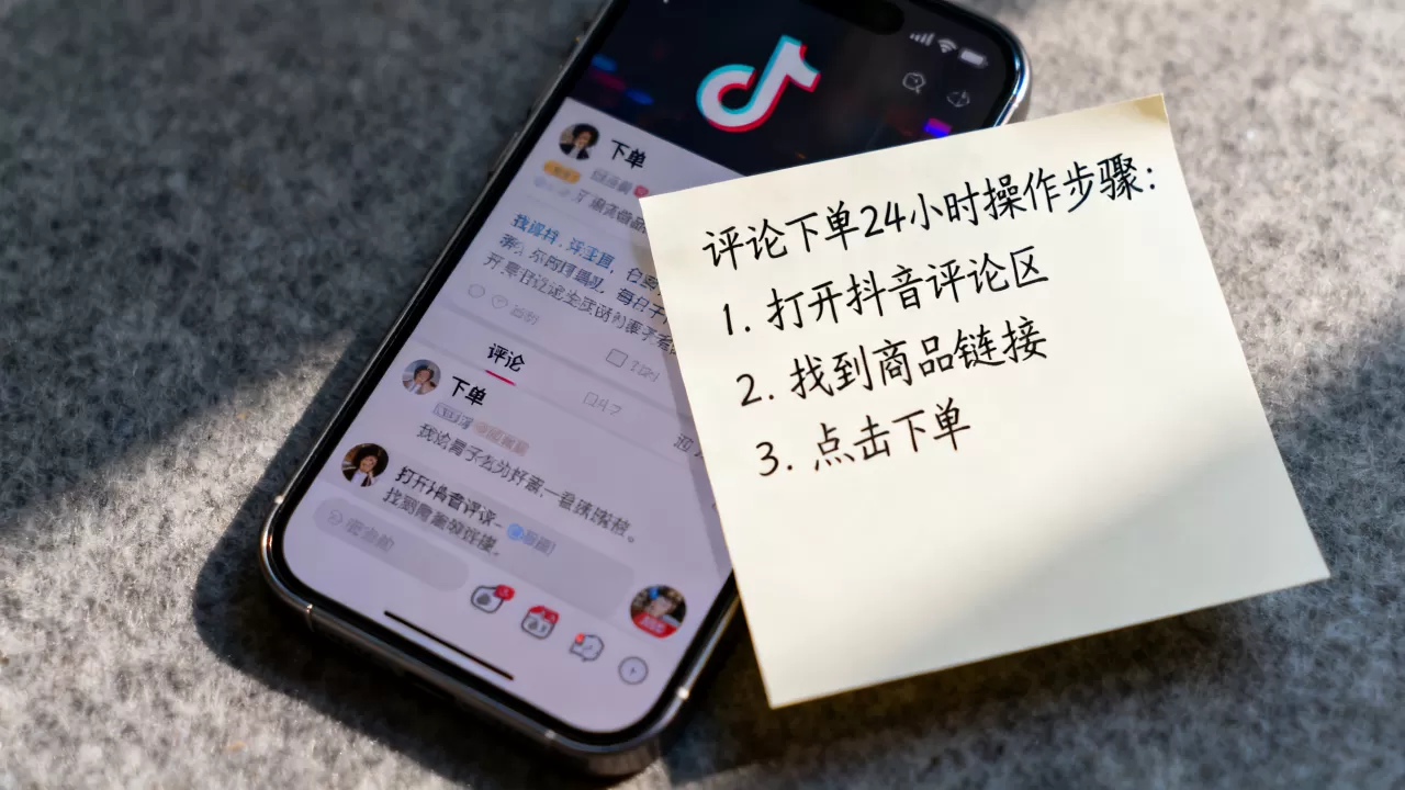 抖音评论下单24小时是什么意思,如何操作? 抖音评论下单24小时是什么意思,如何操作?